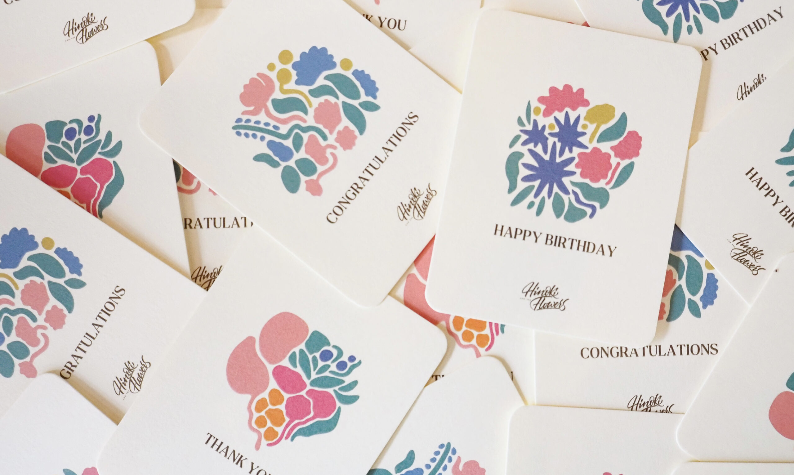 HINOKI and the flowers : MESSAGE CARD