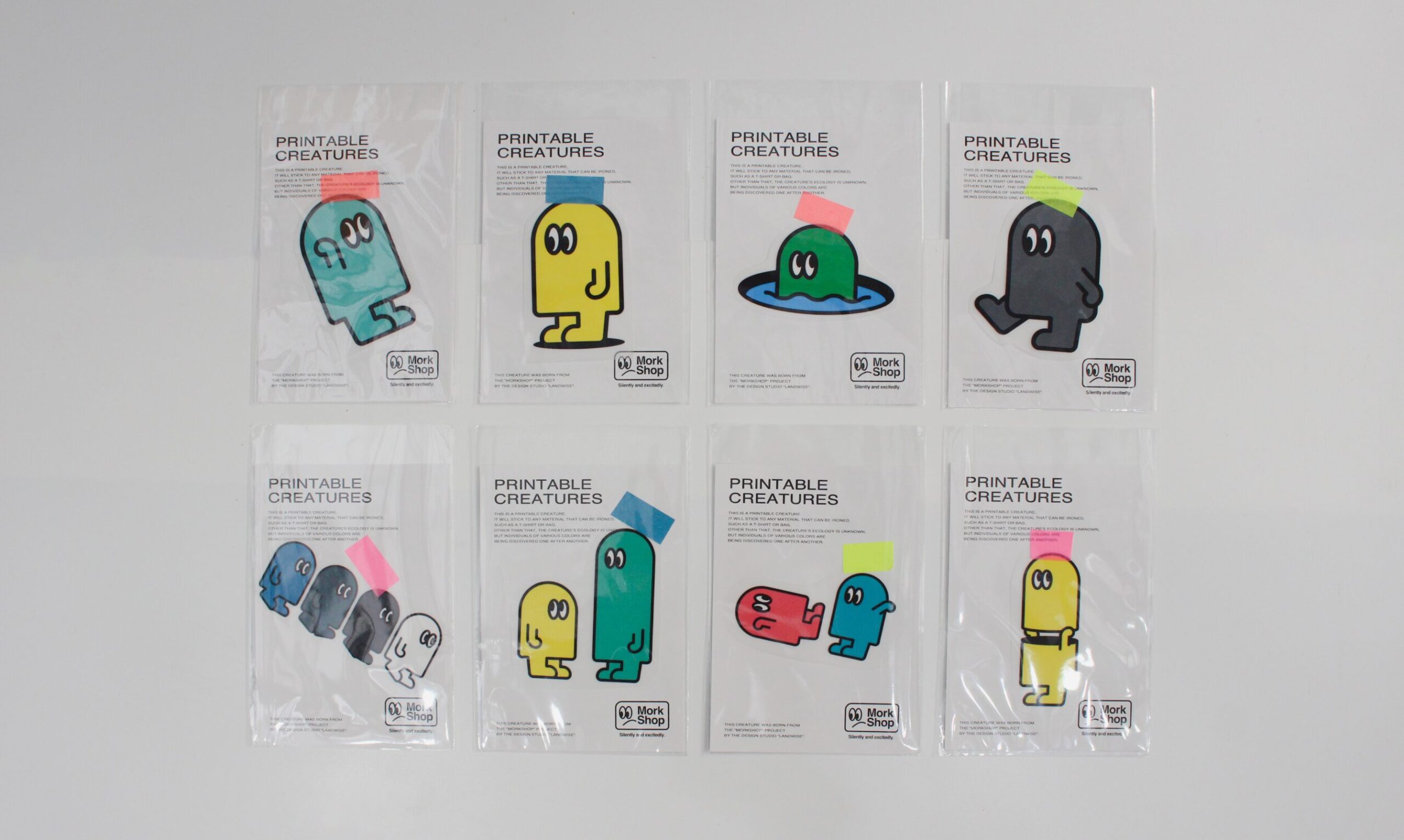 LANDWISE「PRINTABLE CREATURES」プロジェクトイメージ